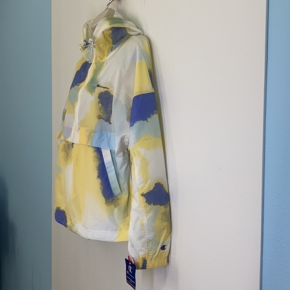 Champion - NWT Pastel Stadium Lightweight Anorak Windbreaker Size Medium - Picture 7 of 13